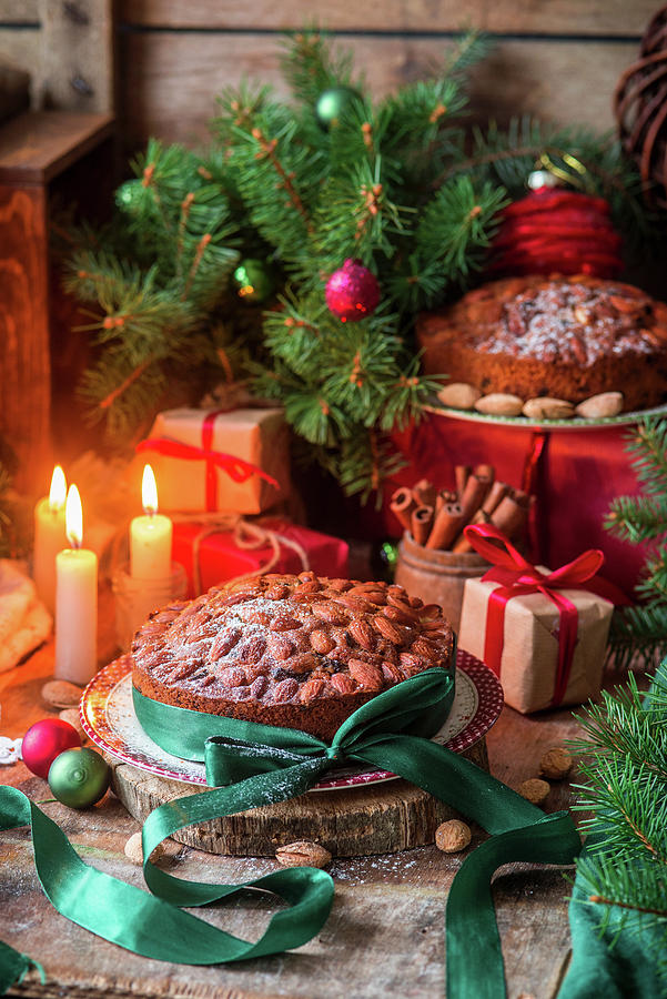 Christmas Dundee Cakes Photograph by Irina Meliukh