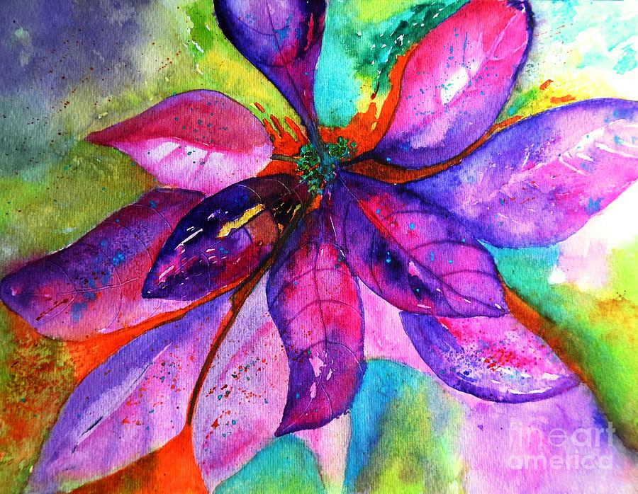 Christmas Floral Abstract by Eunice Miller Christmas Floral Abstract by Eunice Miller