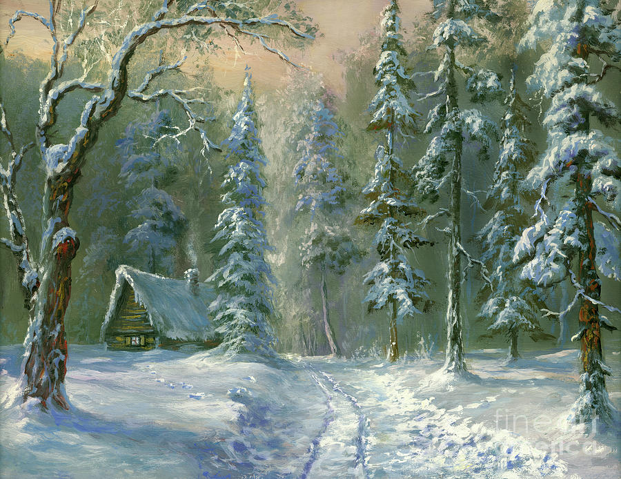 Christmas  Landscape Digital Art by Pobytov