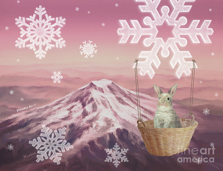 Christmas Magic Painting by Yoonhee Ko
