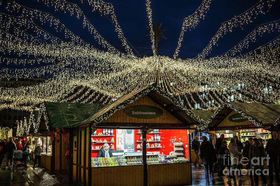 Christmas Market in Essen Photograph by Eva Lechner