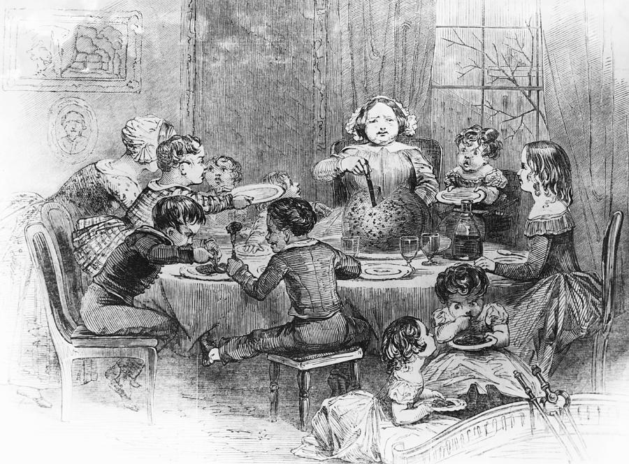 Christmas Pudding Photograph by Illustrated London News