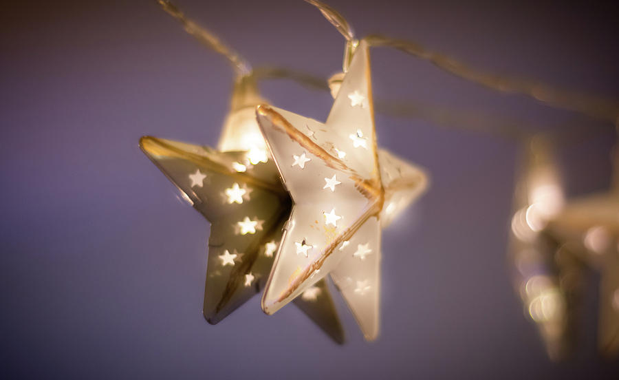 Christmas Star Light Photograph by Scott Lyons