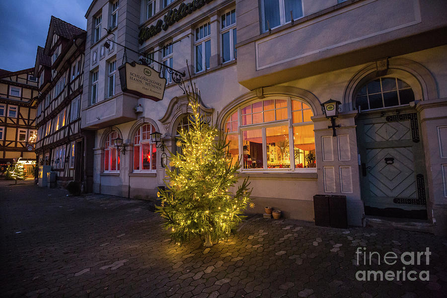 Christmas Time in Hann.Muenden Photograph by Eva Lechner