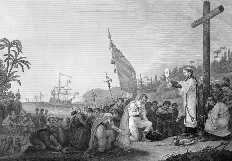 Christopher Columbus 1451 1506 Painting By George Lang Pixels