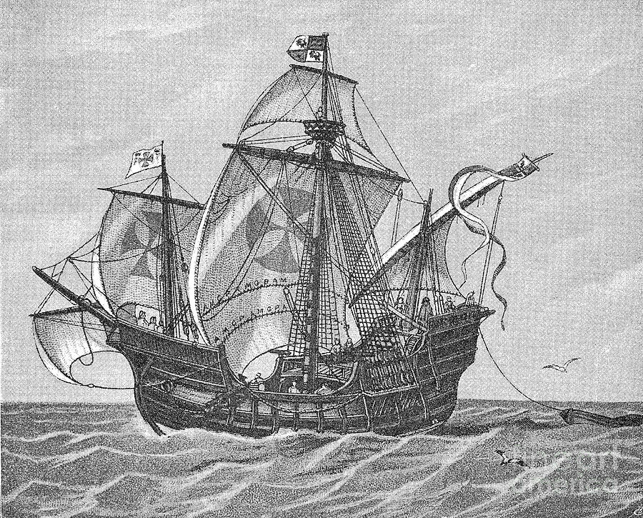 Christopher Columbuss Ship Santa Maria Photograph by Bildagentur-online/th Foto/science Photo Library