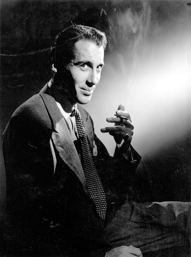 Christopher Lee Photograph by Baron