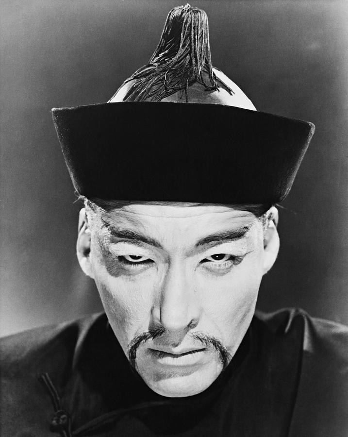 Christopher Lee Photograph - CHRISTOPHER LEE in THE FACE OF FU MANCHU -1965-. by Album