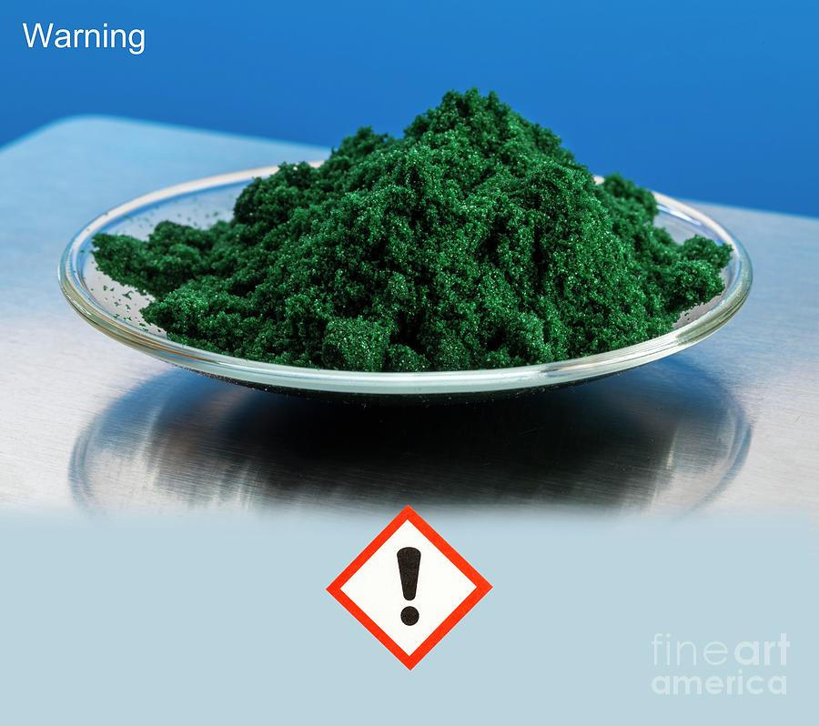 Chromium IIi Chloride And Hazard Pictogram by Martyn F. Chillmaid ...