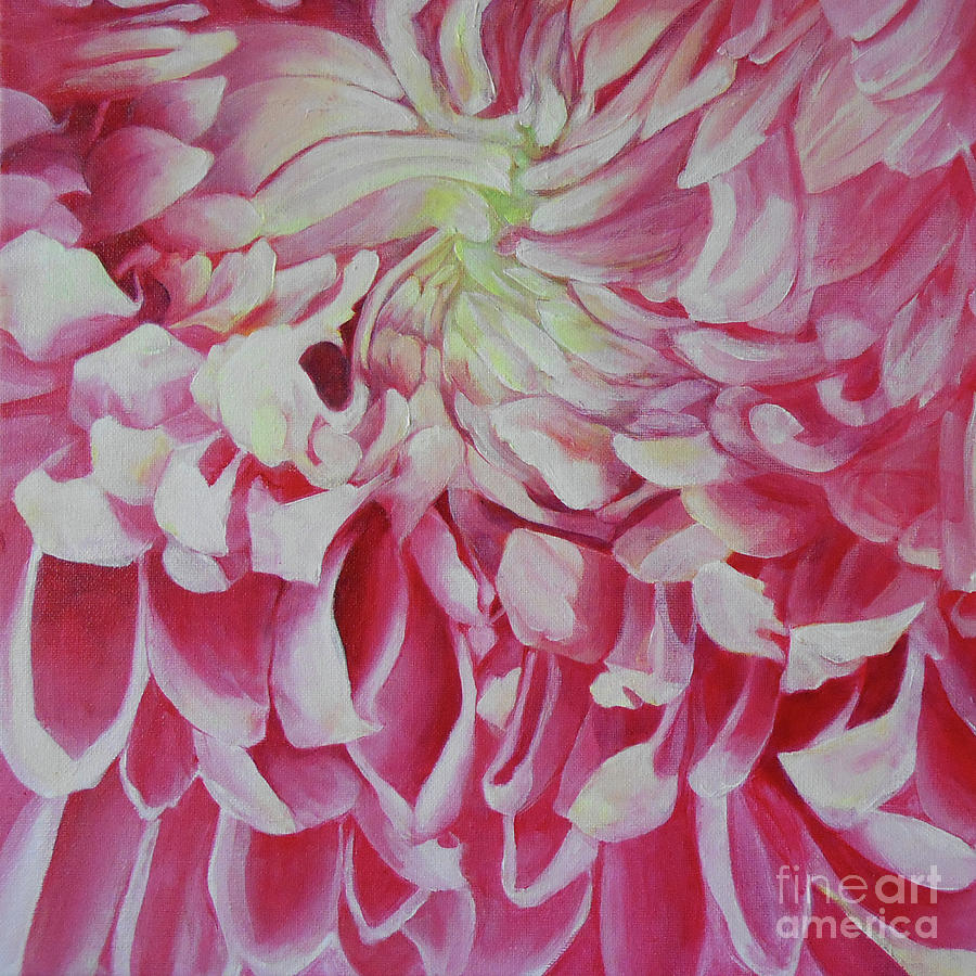 Chrysanth Painting by Jane See