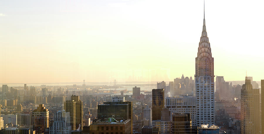 Chrysler Building And New York City Photograph by Matt Mawson