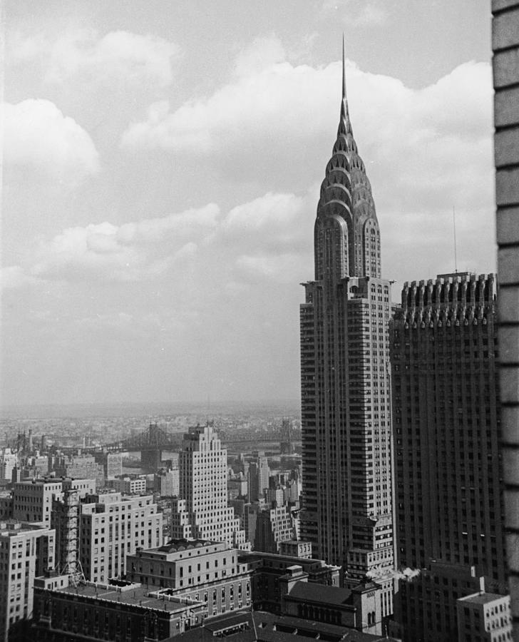Chrysler Building From Southwest Photograph by Lawrence Thornton