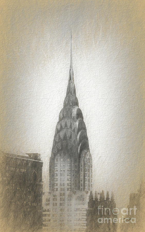 Architecture Photograph - Chrysler Building by Marvin Spates