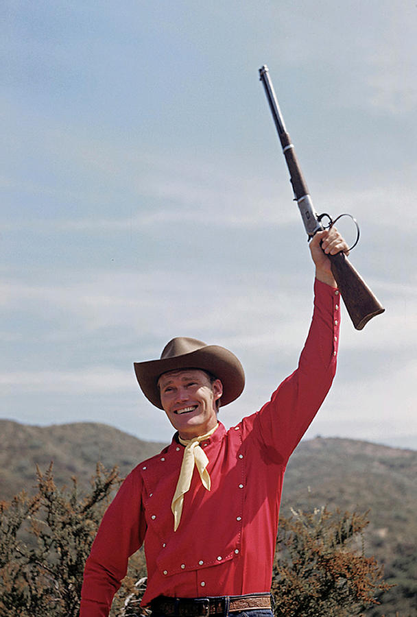 Chuck Connors From The Rifleman Photograph by Donaldson Collection