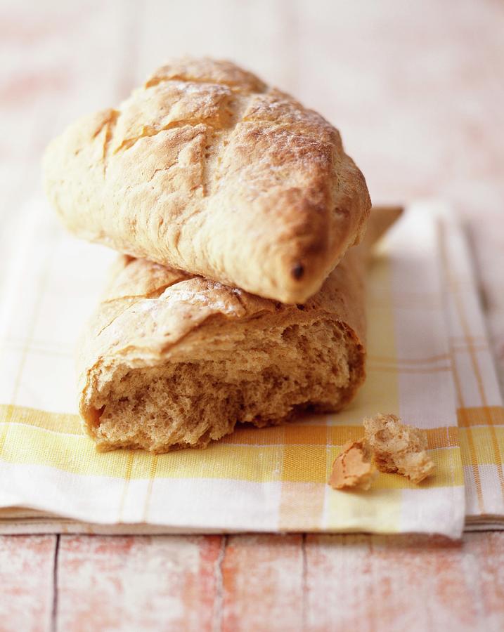 Rustic Baguette Pillow