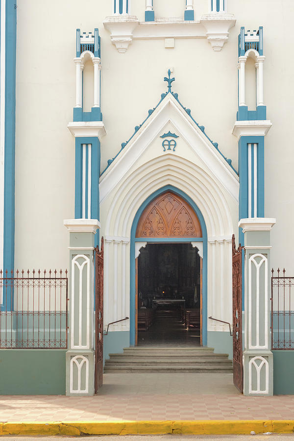 Church Iglesia Maria Auxiliadora In Granada Nicaragua Photograph By Marek Poplawski