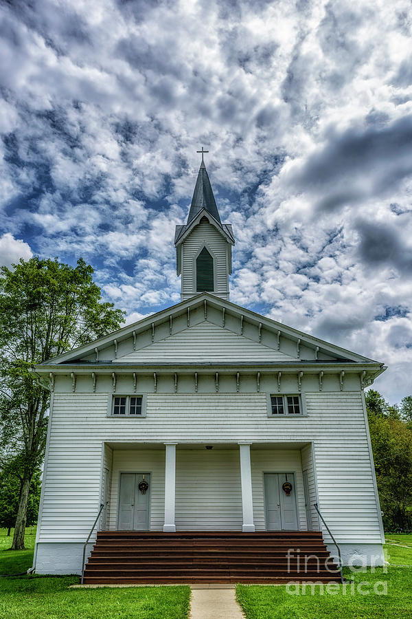 Church in the Country  Photograph by Thomas R Fletcher