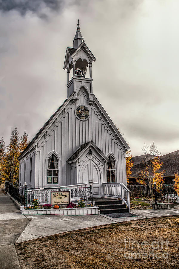 Church in Fairplay Photograph by Lynn Sprowl