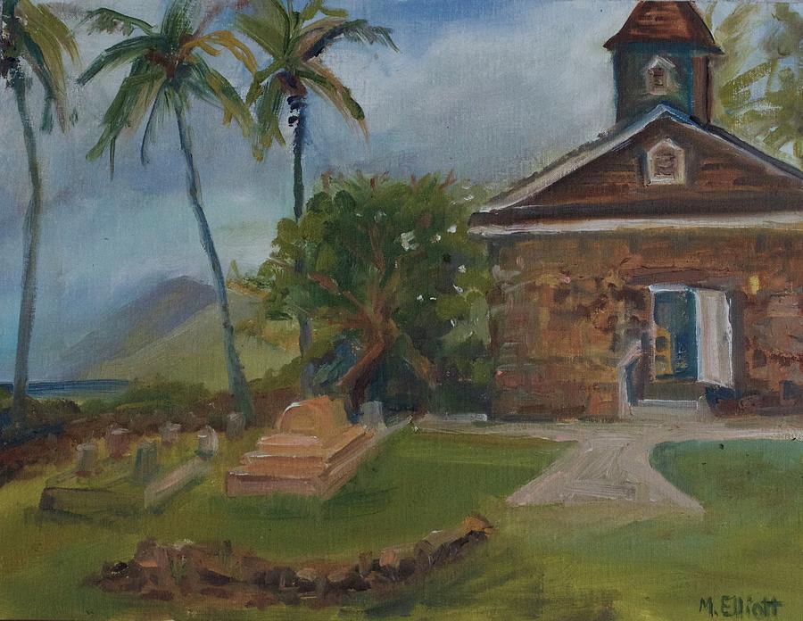 Church Painting by Margaret Elliott