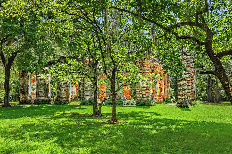 Church Of Prince William Parish 1757sheldonchurchruins173041