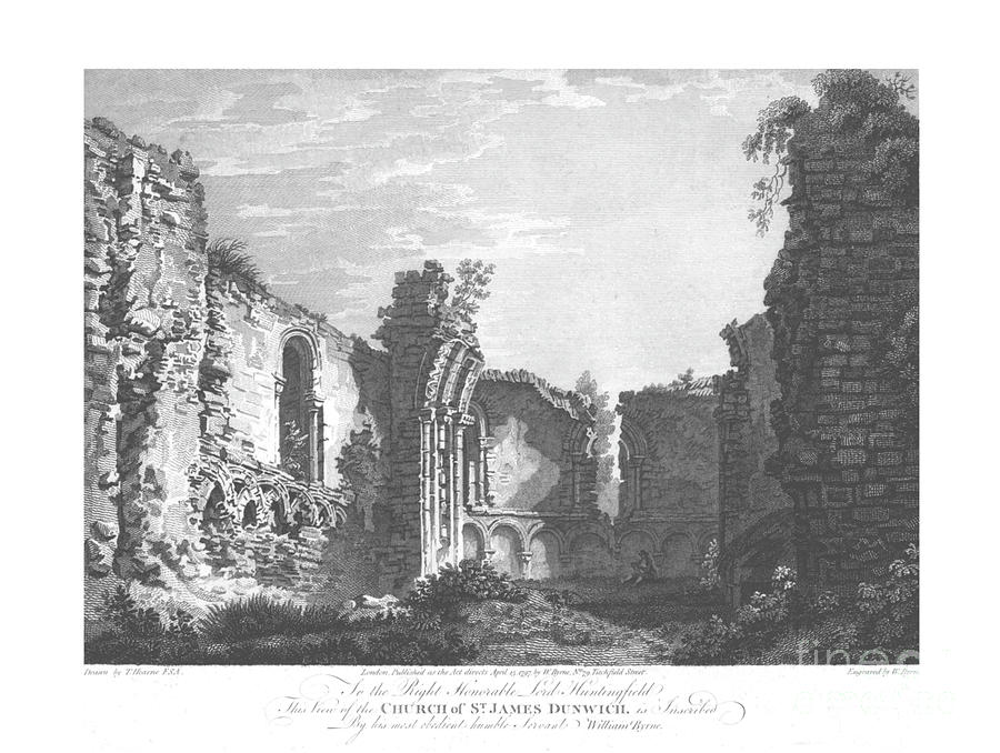 Church Of St James Drawing by Print Collector