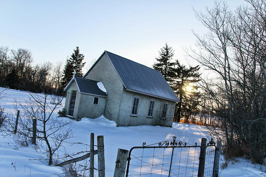 Church on Brewer Road Photograph by Ryan Crouse