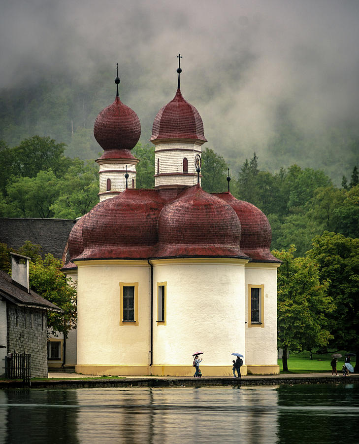 Church on the Lake Photograph by Andrew Matwijec