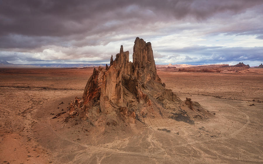 Church Rock Photograph by Michael Zheng