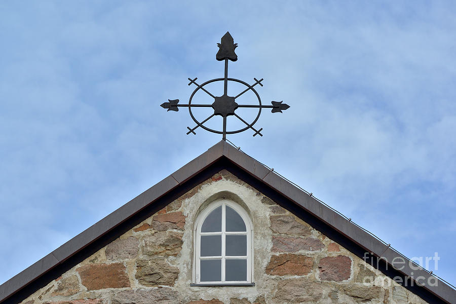 Church roof Photograph by Esko Lindell