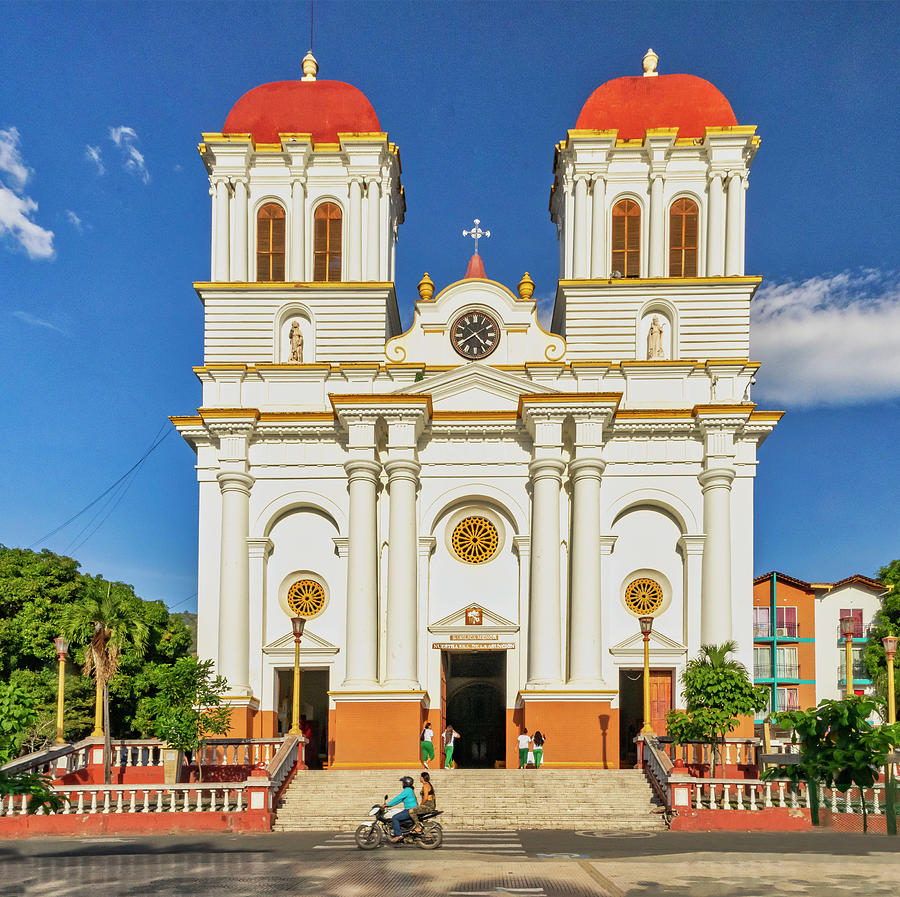 Church, Sopetran, Colombia Digital Art by Glowcam - Fine Art America