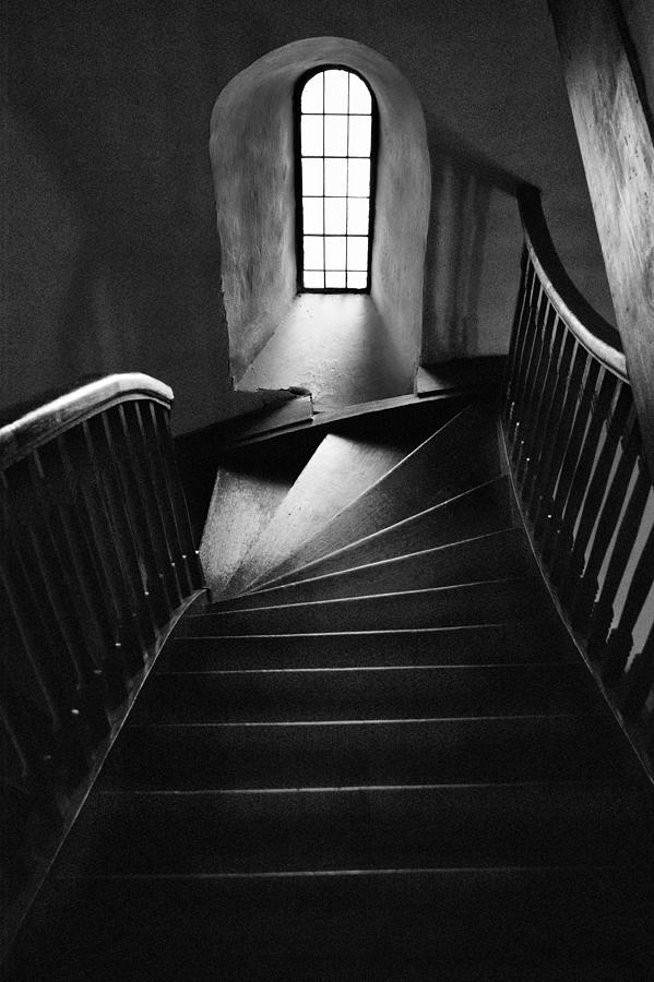 Church Stairs In Bad Boll Photograph by Stefan Eisele