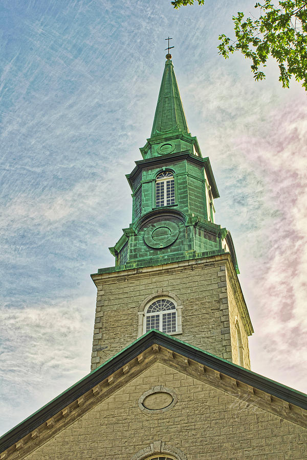 Church Steeple Photograph by Meta Gatschenberger