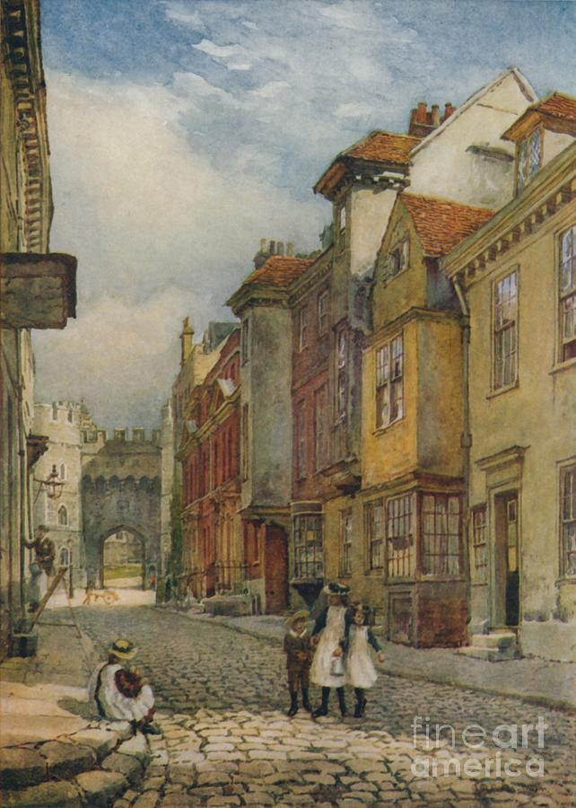 Church Street Drawing by Print Collector