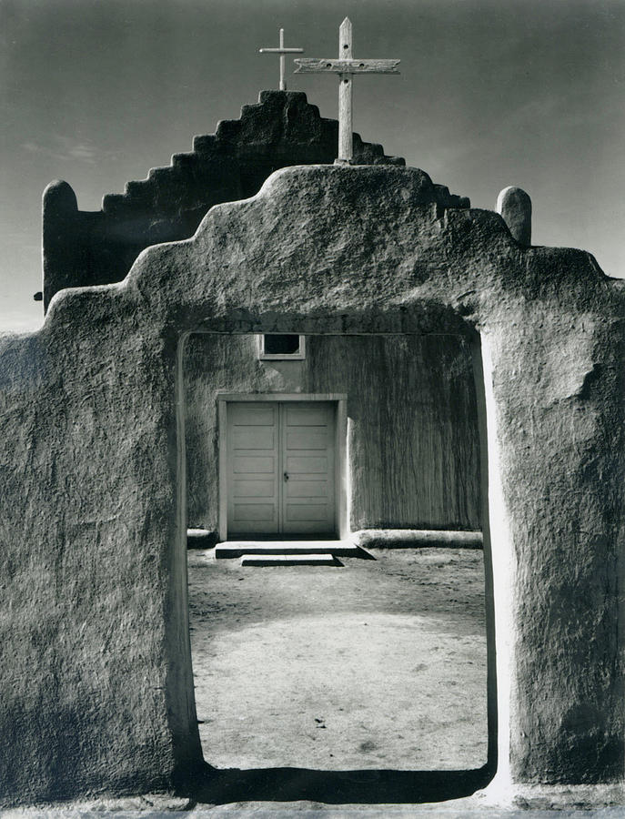 Church, Taos Pueblo, New Mexico, 1942 Photograph by Archive Photos