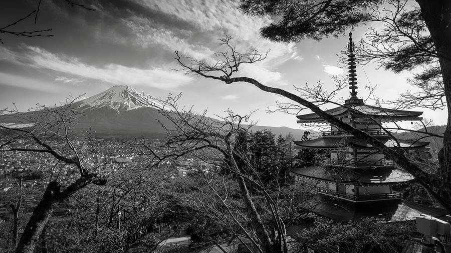 Chureito Pagoda 6 Photograph by Bill Chizek