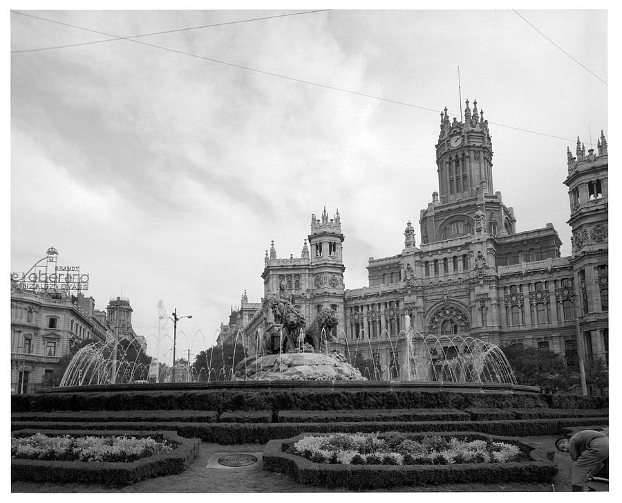 Cibeles Fountain Photograph by American Stock Archive