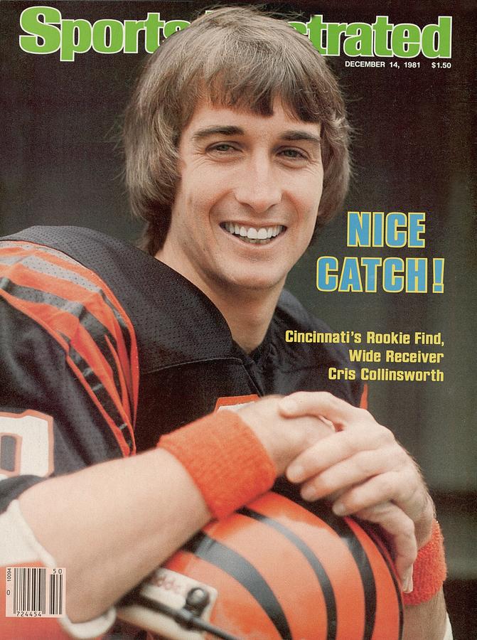 Magazine Cover Photograph - Cincinnati Bengals Chris Collinsworth Sports Il...