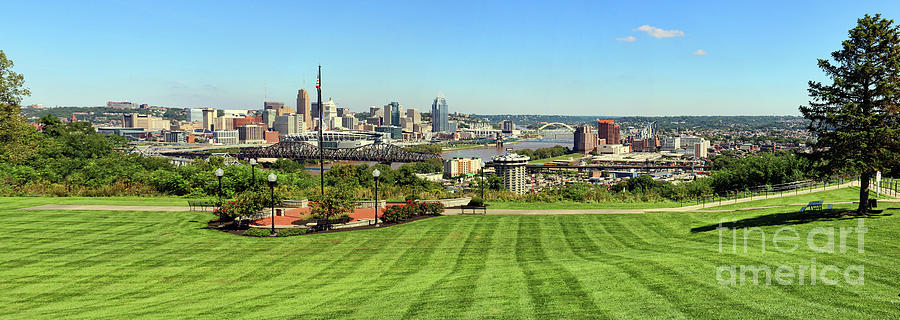Cincinnati Panorama Photograph by Jack Schultz