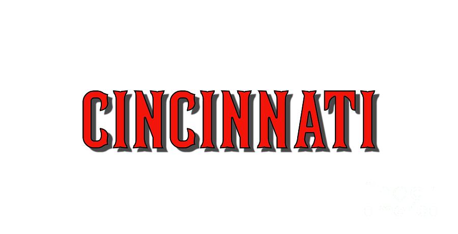 Cincinnati Reds Mixed Media by Ed Taylor