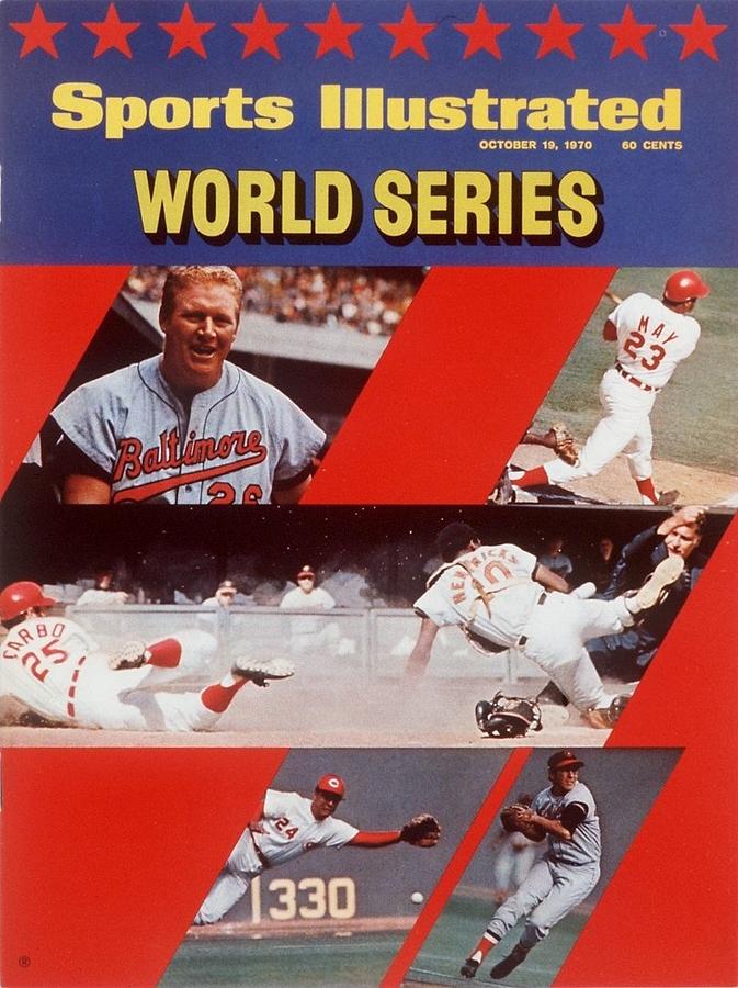 Cincinnati Reds Vs Baltimore Orioles, 1970 World Series Sports Illustrated Cover Photograph by Sports Illustrated