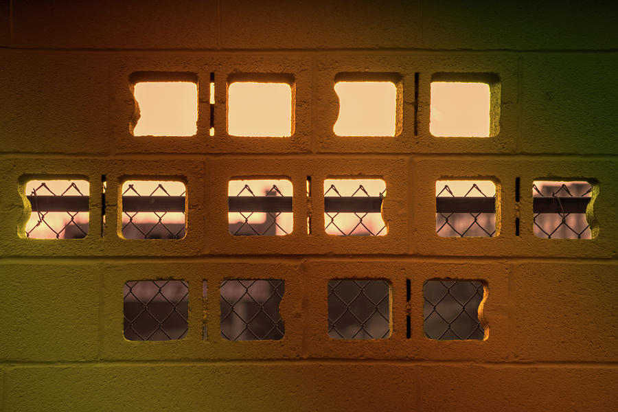 Cinderblock Sunset View by Jason Fink Cinderblock Sunset View by Jason Fink