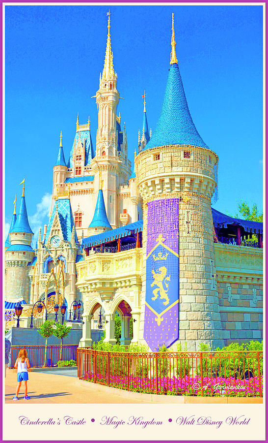 Cinderellas Castle Walt Disney World Magic Kingdom Photograph by A Macarthur Gurmankin