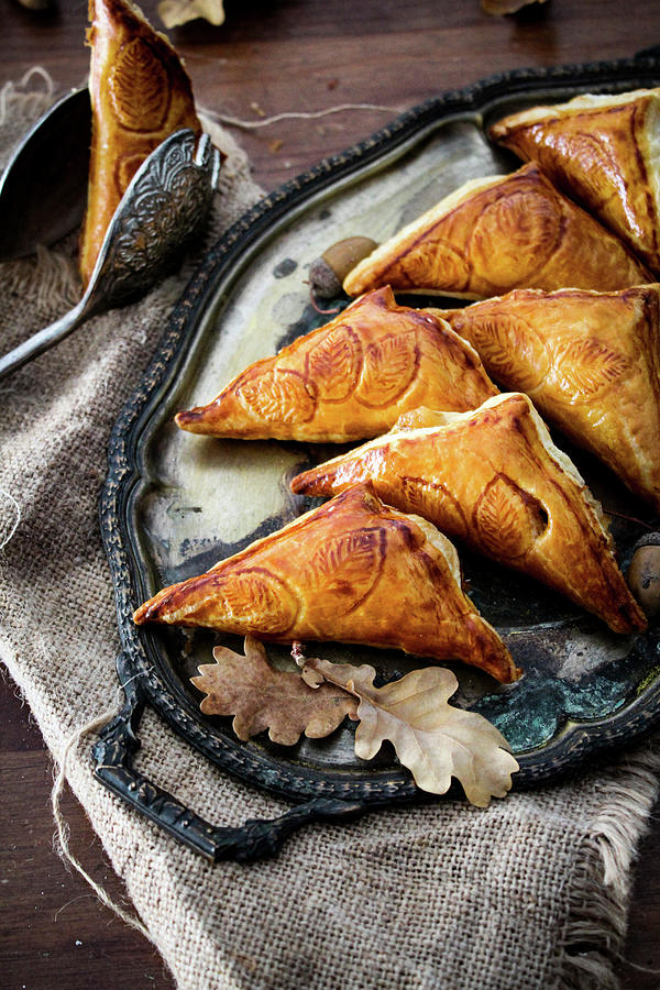 Cinnamon-flavored Apple Turnovers Photograph by Diane-karell