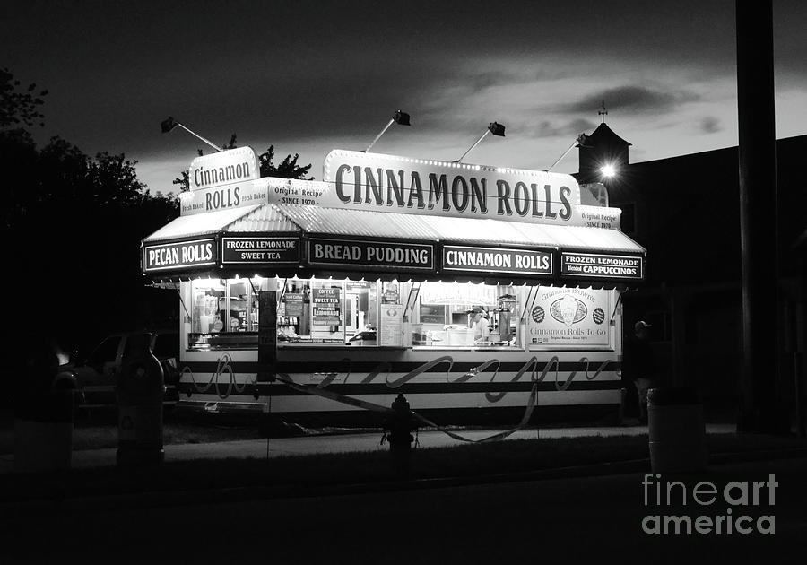 Cinnamon Rolls Photograph by Ron Long