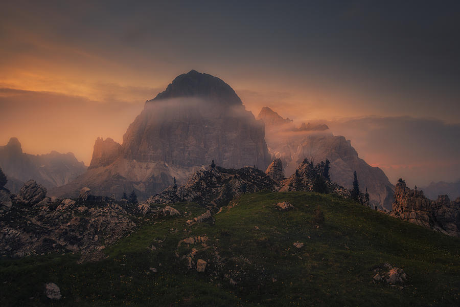 Cinque Torri Photograph by David Martin Castan