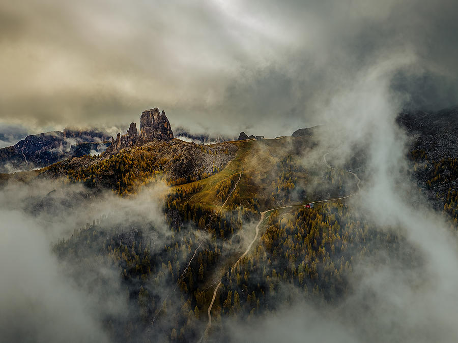 Cinque Torri Dolomites Photograph by Richard Kolarik