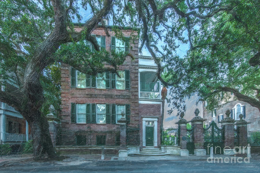 Charleston Photograph - Circa 1800 - Simmons Edwards House by Dale Powell