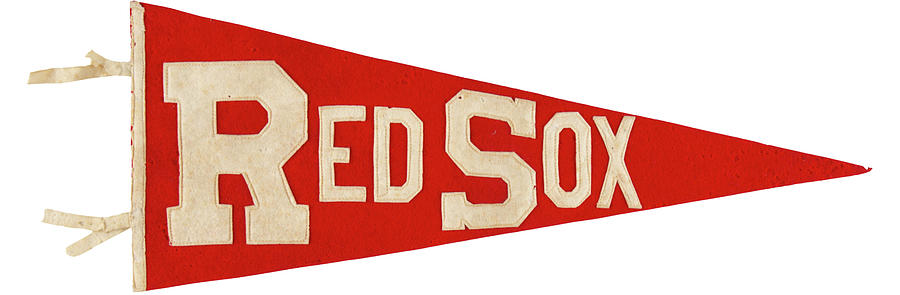 Circa 1910 Boston Red Sox Pennant by Celestial Images