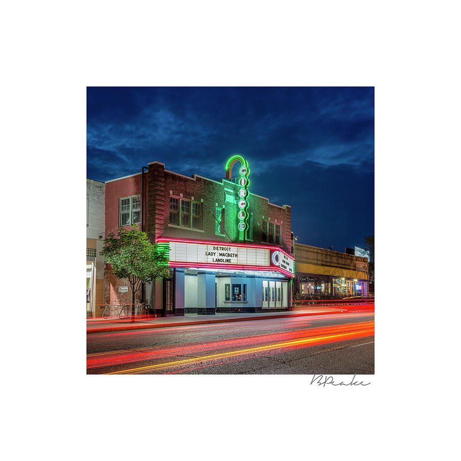 Circle Cinema Movie Theater Tulsa Oklahoma Photograph by Bert Peake