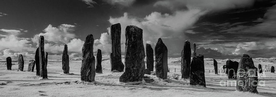 Callanish Stones Photograph - Circle of Stones at Callanish by Wendi Donaldson Laird